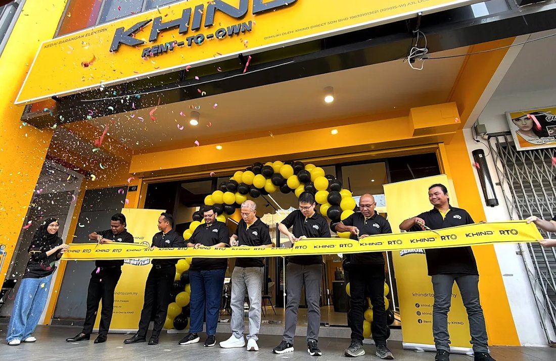 Majlis perasmian Khind Rent-To-Own Experience Store